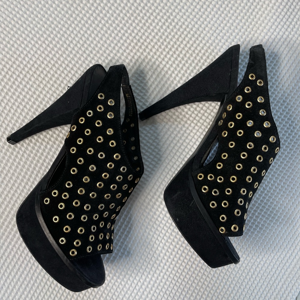 Steve Madden Peep Toe Platform Slingback Stilleto